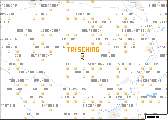 map of Trisching