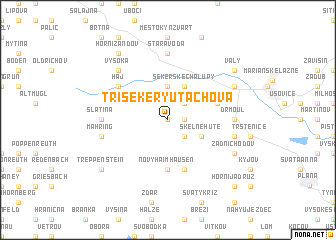 map of Tři Sekery u Tachova