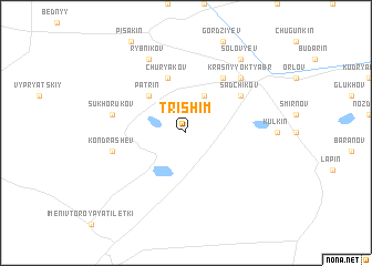 map of Trishim