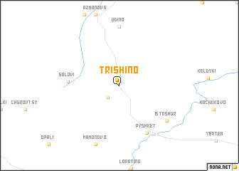 map of Trishino