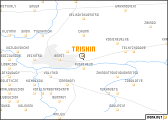 map of Trishin