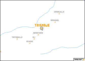 map of Trismaje