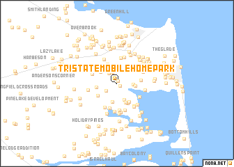 map of Tri-State Mobile Home Park