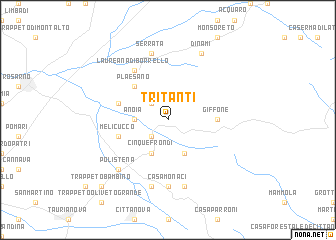 map of Tritanti