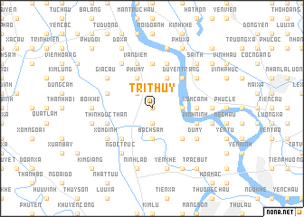 map of Trí Thủy