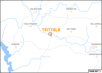 map of Trittāla