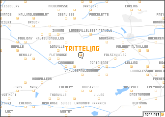 map of Tritteling