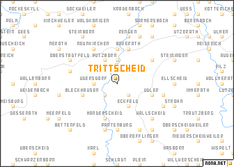 map of Trittscheid