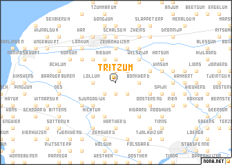 map of Tritzum