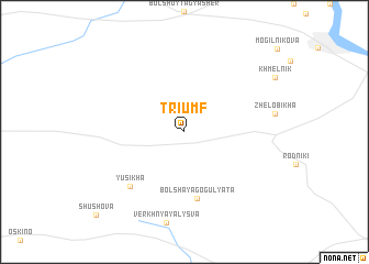 map of Triumf