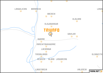 map of Triunfo