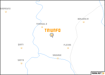 map of Triunfo