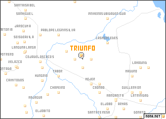 map of Triunfo