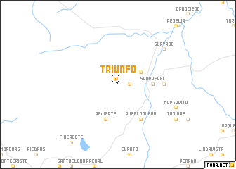 map of Triunfo