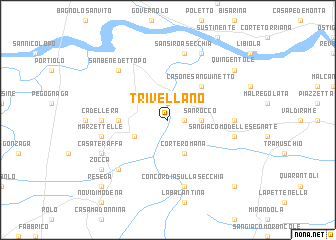 map of Trivellano