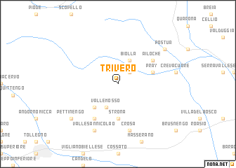 map of Trivero