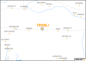 map of Trivoli