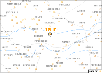 map of Trlić