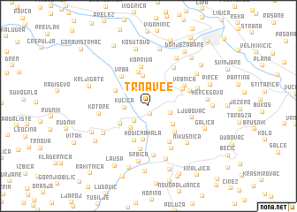 map of Trnavce