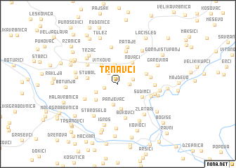 map of Trnavci