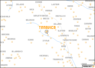 map of Trnavica