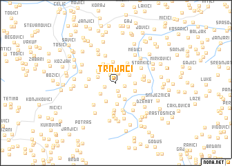 map of Trnjaci