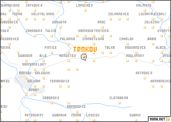 map of Trnkov