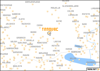 map of Trnovac