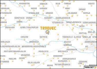 map of Trnovec