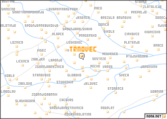 map of Trnovec