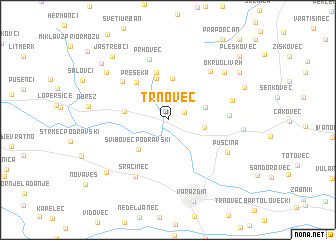 map of Trnovec