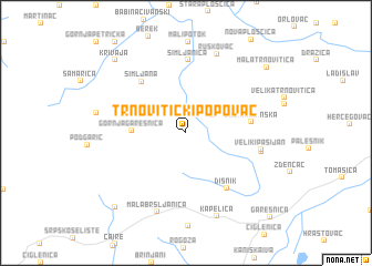 map of Trnovitički Popovac