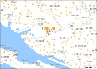 map of Trnovo