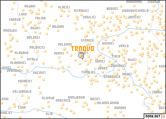 map of Trnovo