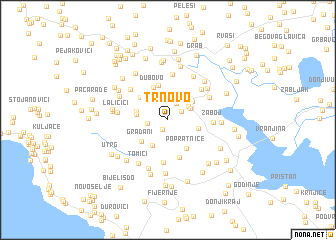 map of Trnovo