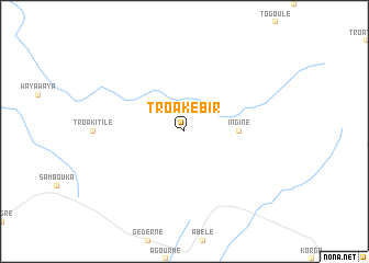 map of Troa Kébir