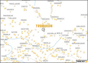 map of Trobukva