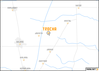 map of Trocha