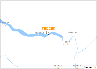 map of Trocha