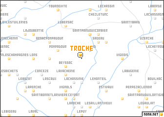 map of Troche