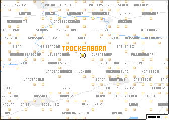 map of Trockenborn