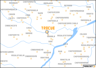 map of Trócuè