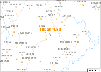 map of Trodapleu