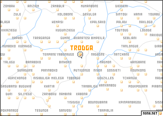 map of Trodga