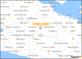 map of Troelseby