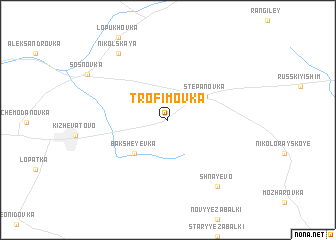 map of Trofimovka