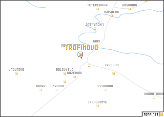 map of Trofimovo