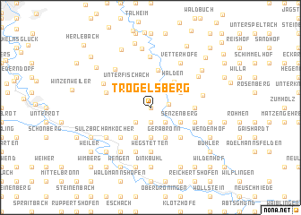 map of Trögelsberg