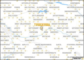 map of Trogenau