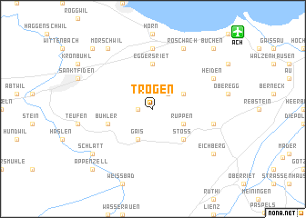 map of Trogen